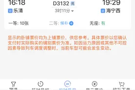 温州高铁一票难求？铁路部门回应：优先满足长途旅客图片