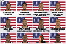 美媒列出2004年美国男篮奥运会12名球员近况，仅2人还在NBA打球图片