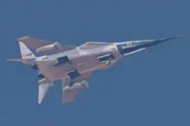 美国51区惊现神秘飞行物！是六代机NGAD，还是高性能技术验证机？图片