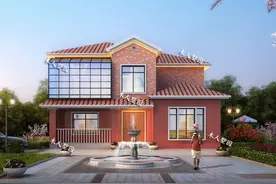 知足常乐！建一栋小别墅，也能感觉到幸福，这就是农村人的朴质图片