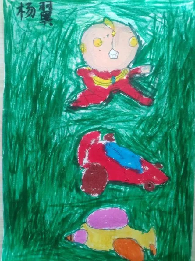 宝山这里的社区小先生以画抗“疫”，致敬逆行者