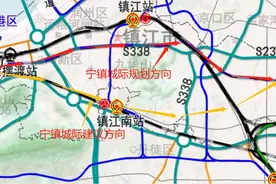 宁镇扬（中）城际的路线走向建议图片