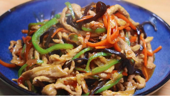 饭店的鱼香肉丝为啥那么好吃？分享正确做法，色泽红亮，美味下饭