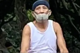 男神迟暮！76岁秦汉现身打篮球被偶遇，身材消瘦皮肤松弛老态明显图片