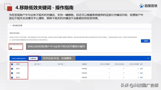 百度搜索推广优化中心产品介绍