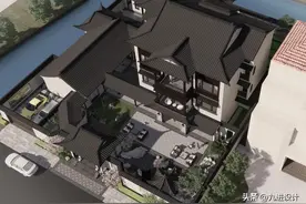 农村建房 ▏旧屋翻新，小洋楼摇身变成趣味中式新宅院图片