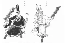 勾魂使“黑白无常”，生前是什么人？了解身份后，会改变原先看法图片