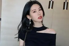 第279篇：小众纯棉斜肩露肩短袖t恤，一字肩紧身设计感打底衫上衣图片