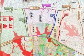 新站区又一产业园区和合肥绕城高速公路连接线图片