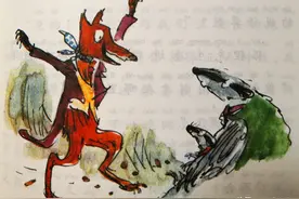 《了不起的狐狸爸爸》：獾的疑问，这是盗窃行为；只是迫不得已图片