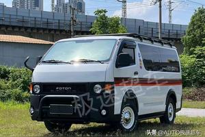 自驾游“好伙伴”，福田风景G7旅居面包车亮相，三菱动力+侧滑门图