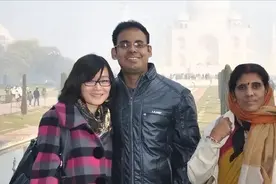 厦大美女学霸，远嫁印度抹黑祖国，声称印度空气清香，注重卫生图片