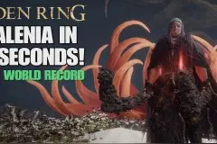 仅用15秒，《艾尔登法环》游戏玩家击杀最难BOSS玛莲妮亚图片