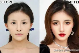 换头级化妆思路，大脸女生赶紧进来抄作业图片