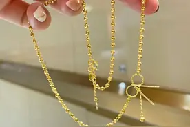 黄金项链什么扣子最结实，不同扣子的区别，金项链会越戴越长？图片