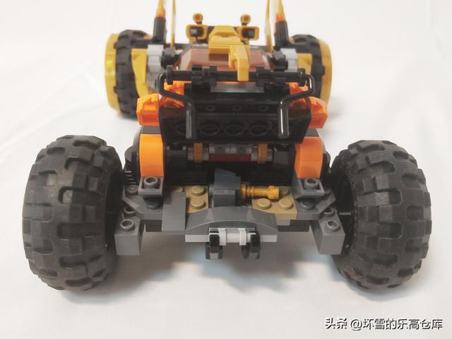 化身成金龙长着翅膀，试玩乐高幻影忍者71769寇的神龙战车