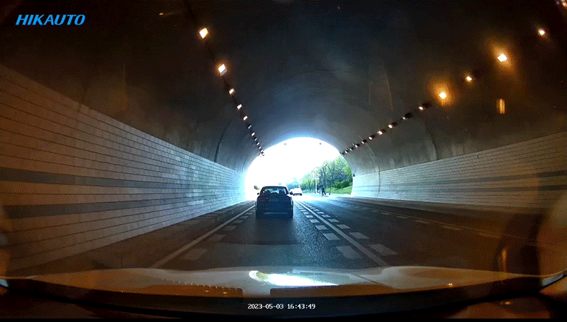 4K行车记录仪对比，70迈A810与海康威视C8，夜视成了分水岭