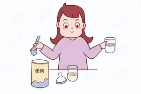 如何冲奶粉？图片