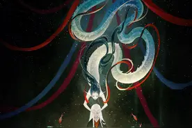 中国玄幻风也可以这样禅意深远#中国风插画图片