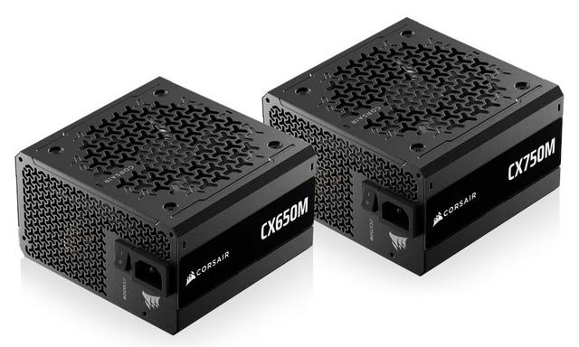 海盗船推出ATX 3.1版CX-M电源：铜牌半模组，提供12V-2×6