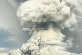 火山喷发，会影响全球气候吗图片