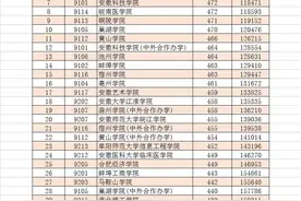 安徽有哪些比较好的二本院校？看这图片