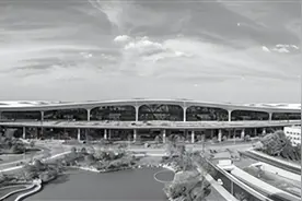 杭州萧山国际机场T4航站楼昨起试运行图片