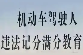 机动车驾驶证满分/审验教育图片