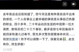 值得敬佩！王楠老公揭刘国梁卸任内幕，为国乒长远考虑主动辞职图片