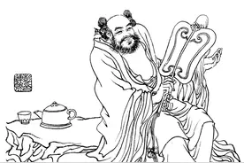 中国神话人物――汉钟离图片