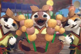 《怪物猎人：崛起》玩家钻研出无用Bug：让猎人吃上更丰盛的团子图片