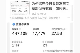 在头条创作，到底有多少阅读量才会有收益？图片