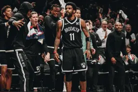 欧文34分12助杜兰特攻防俱佳篮网力克骑士，首轮战绿军图片