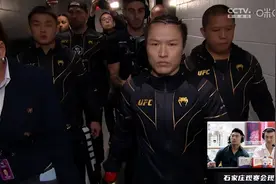 UFC292张伟丽卫冕战开战！张伟丽入场bgm《沧海一声笑》图片