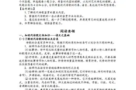 高中语文很难高分，但考来考去高一到高三就这7类50种必刷题型图片