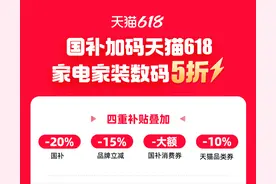 天猫“618”​深度联动国家补贴 领券数突破去年“双十一”三倍图片