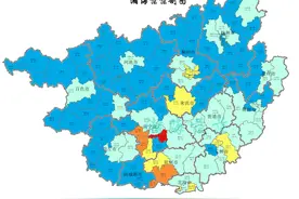 2022年广西各区县生产总值，10区县超过500亿，30区县不足100亿图片