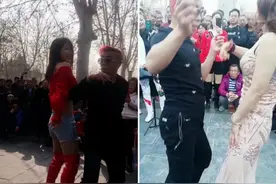 尬舞网红丹娜为何离开河南？与红毛皇帝、河南舞王有怎样微妙关系图片