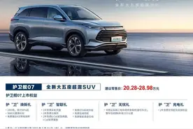 能够限制护卫舰07的只有比亚迪产能了图片