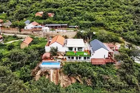 天津蓟县盘山遇见心归宿精品民宿，超大观景露台，活在仙境里图片