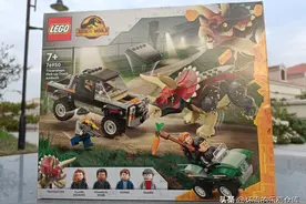 三角龙？大鼻角龙？试玩乐高侏罗纪76950诱捕三角龙图片