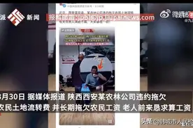 官方回应网传公司拖欠农民土地流转费：收到舆情，正在处理图片