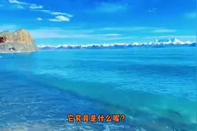 青海湖水怪，神秘的龙卷，是龙在吐息吗 #热点图片