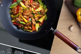 无限极产品享优乐铁锅，厚底薄壁工艺，在家也能炒出大排档的香味图片