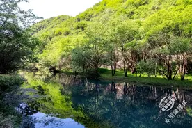 一秒入画！藏于赤壁深山里的“小九寨”，出圈又出片图片