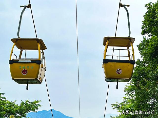 这大概是保定景区里最具挑战的一座大山了吧，1300级天梯太带劲了