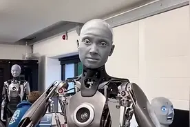 英国人形机器人再次“失控”，一旦进化出完整意识，后果有多可怕图片