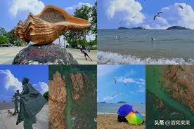 大连避暑，付家庄公园，喂海鸥、游泳、赶海、露营攻略图片