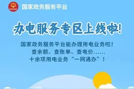 查电费电价、办用电业务，就来办电服务专区！图片
