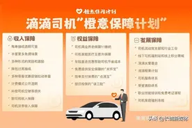落实新业态劳动者权益保障，滴滴推出“橙意保障计划”图片
